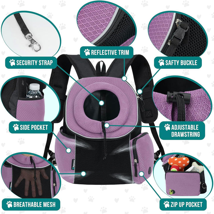 Traveling with Your Dog Made Easy: The Portable Breathable Dog Carrier Backpack