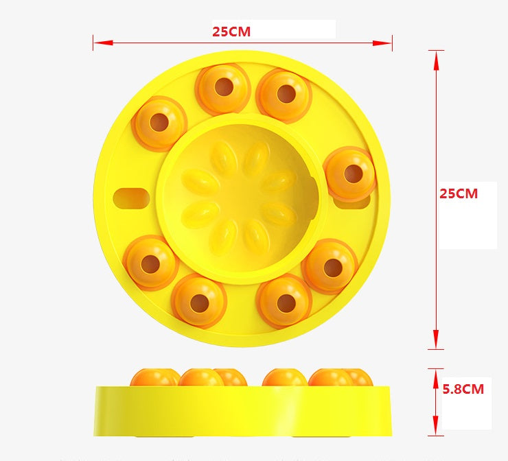 Why Every Dog Owner Needs the Puzzle Slow Feed Turntable Bowl