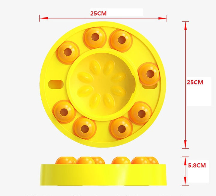 Why Every Dog Owner Needs the Puzzle Slow Feed Turntable Bowl