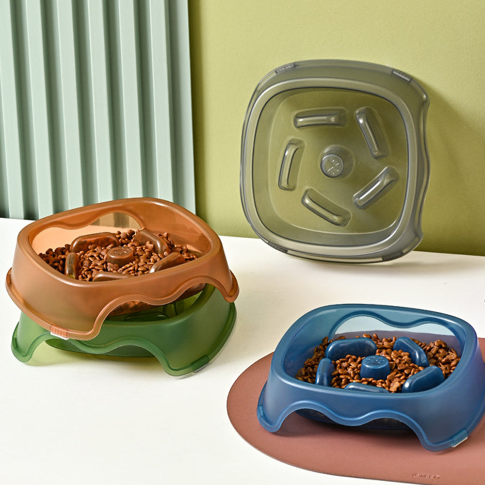 Slow Feed Anti-Choking Water and Food Bowl for Dogs