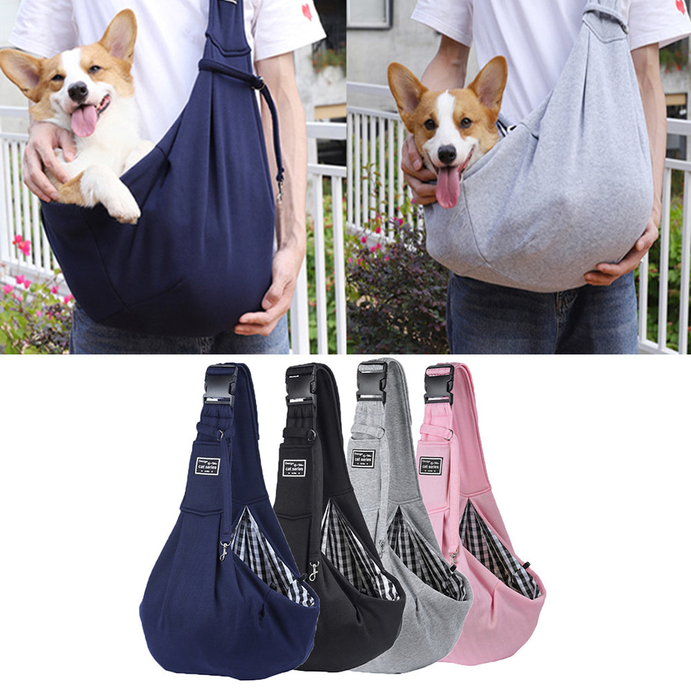 Comfortable Cotton Pet Carrier Shoulder Bag for Dogs and Cats