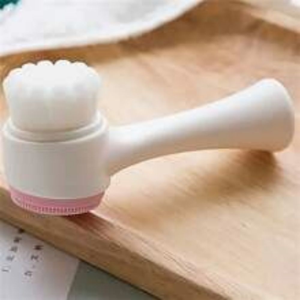 Easy Clean Nylon Pet Paw Grooming and Massage Brush