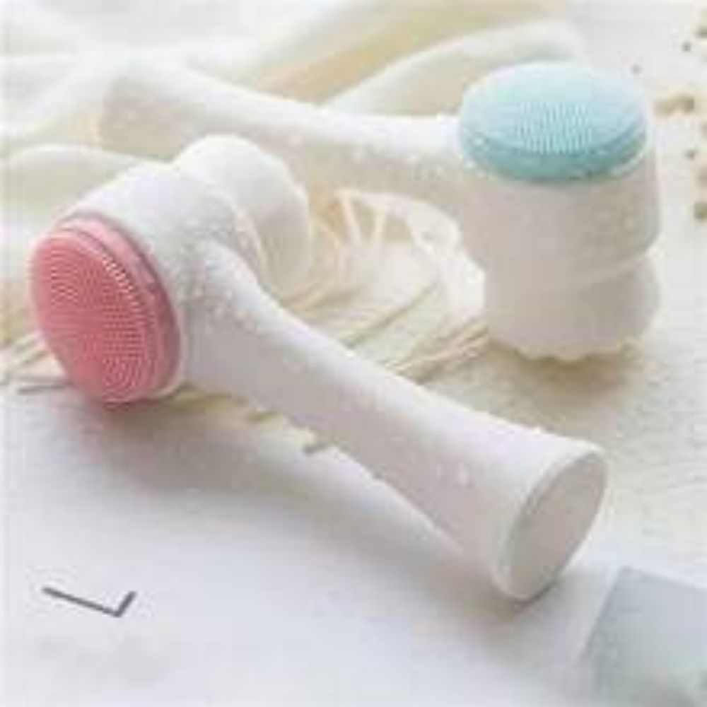 Easy Clean Nylon Pet Paw Grooming and Massage Brush