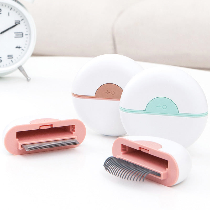 Steel Pet Grooming Comb for Cats and Dogs