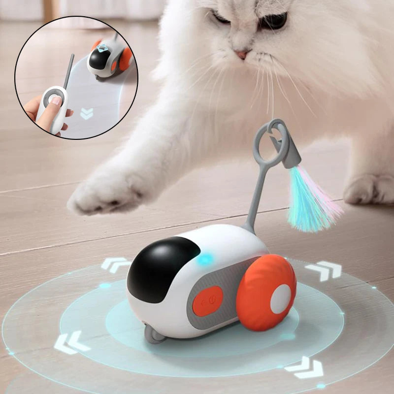 Remote Control Interactive Self-Moving Toy Car USB Rechargeable Smart Control