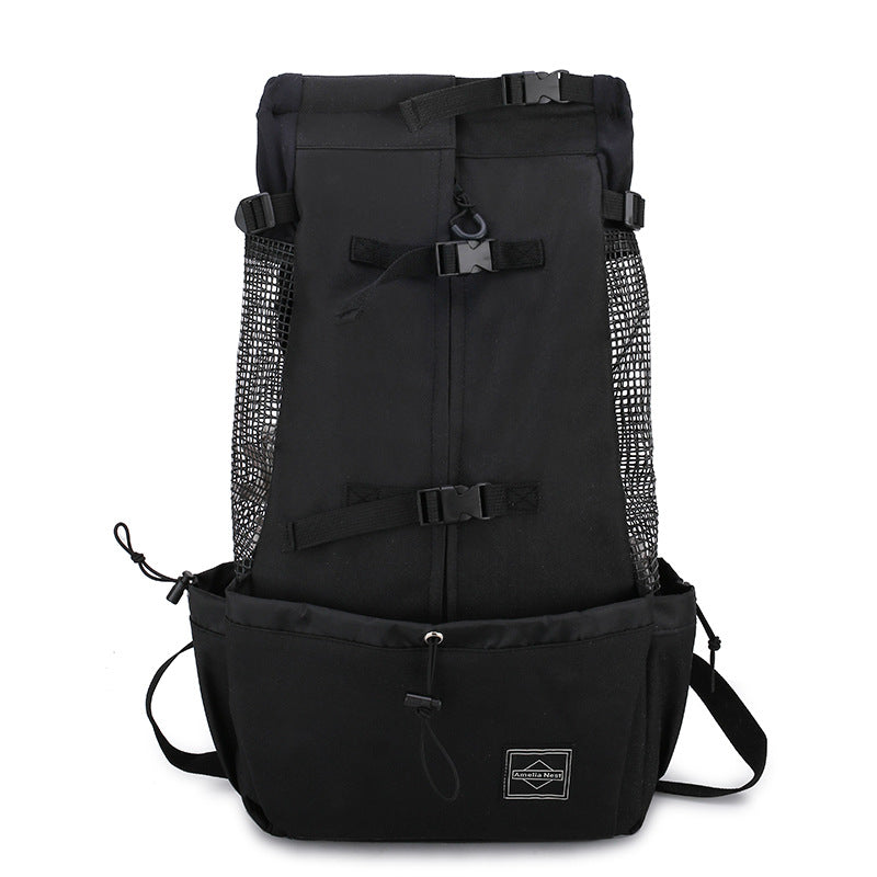 Portable Double Shoulder Dog Carrier Backpack for Travel