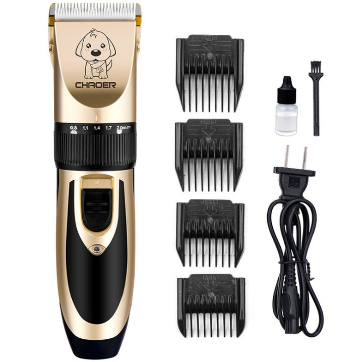 Professional Electric Pet Hair Trimmer with Nail Clippers for Cats and Dogs