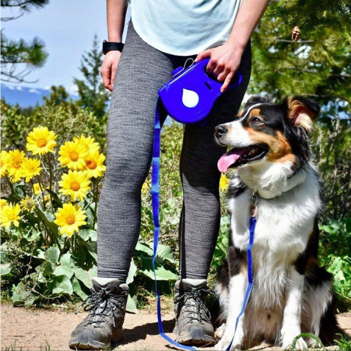 Multifunctional Automatic Retractable Dog Leash Portable