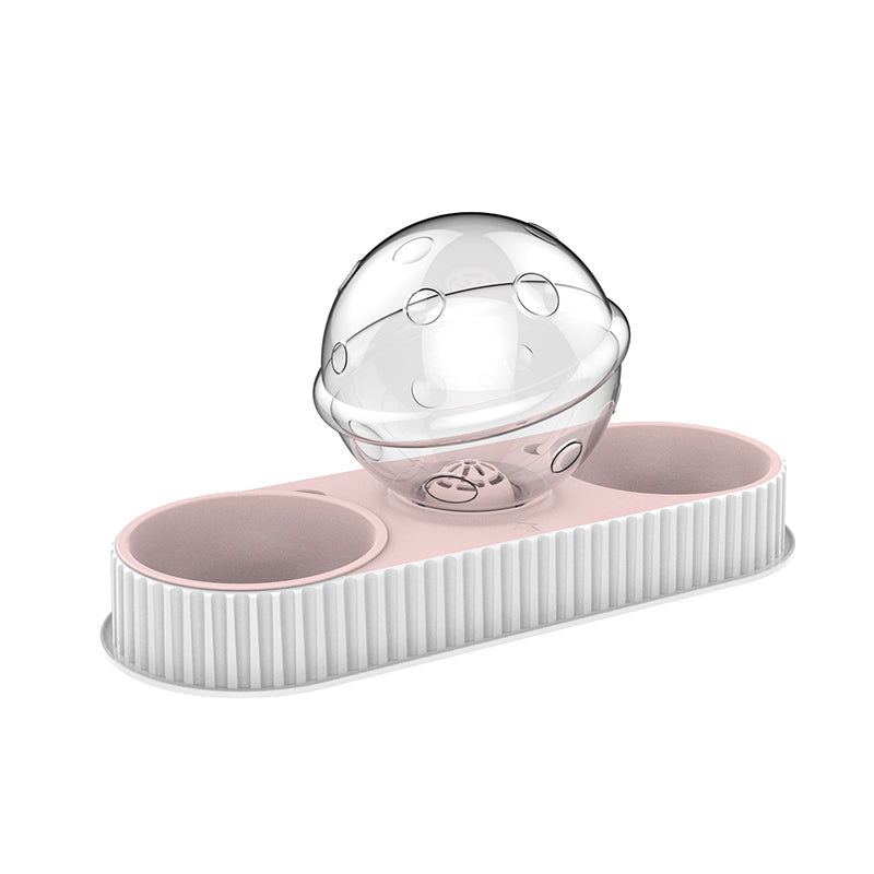 Automatic Plastic Pet Water and Food Bowl for Cats and Dogs