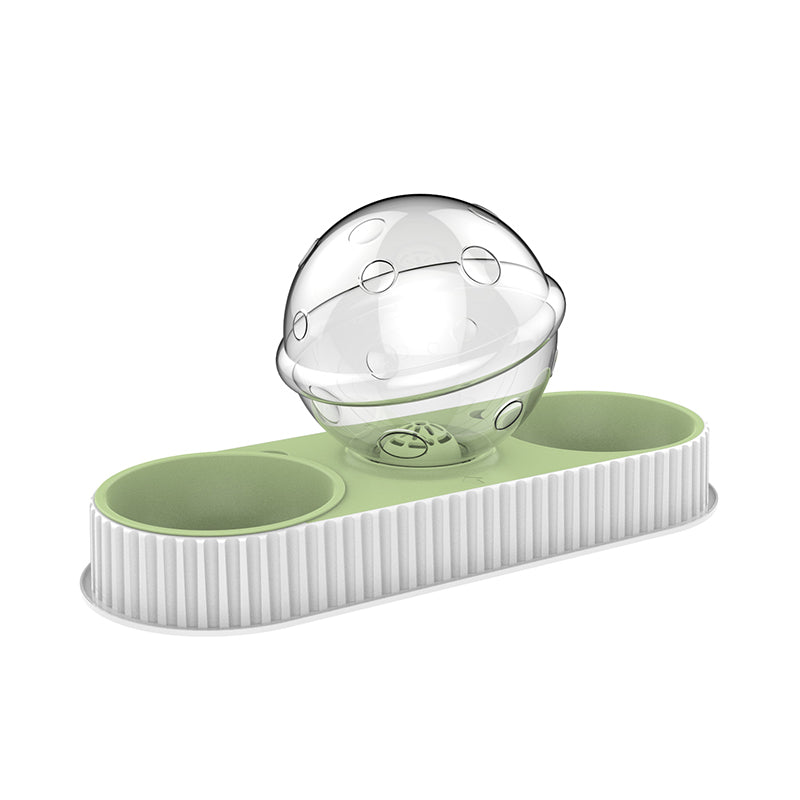 Automatic Plastic Pet Water and Food Bowl for Cats and Dogs