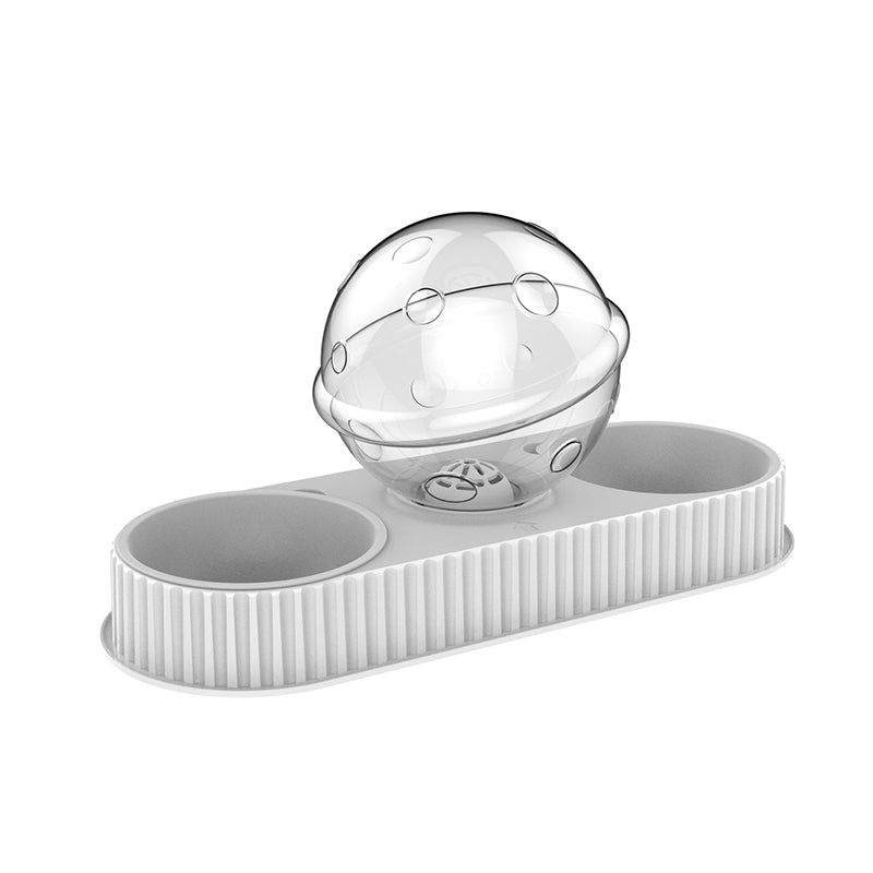 Automatic Plastic Pet Water and Food Bowl for Cats and Dogs