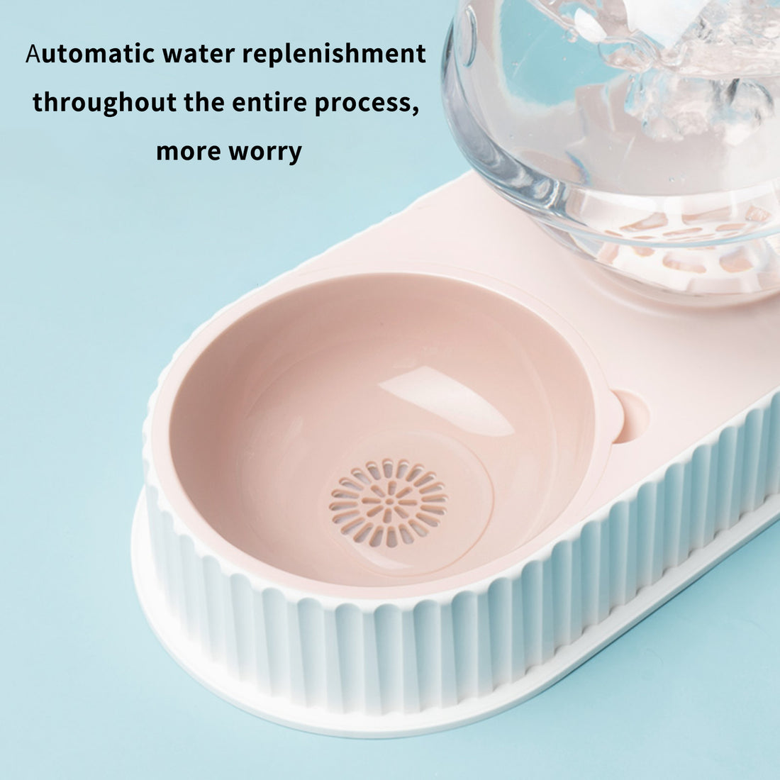 Automatic Plastic Pet Water and Food Bowl for Cats and Dogs