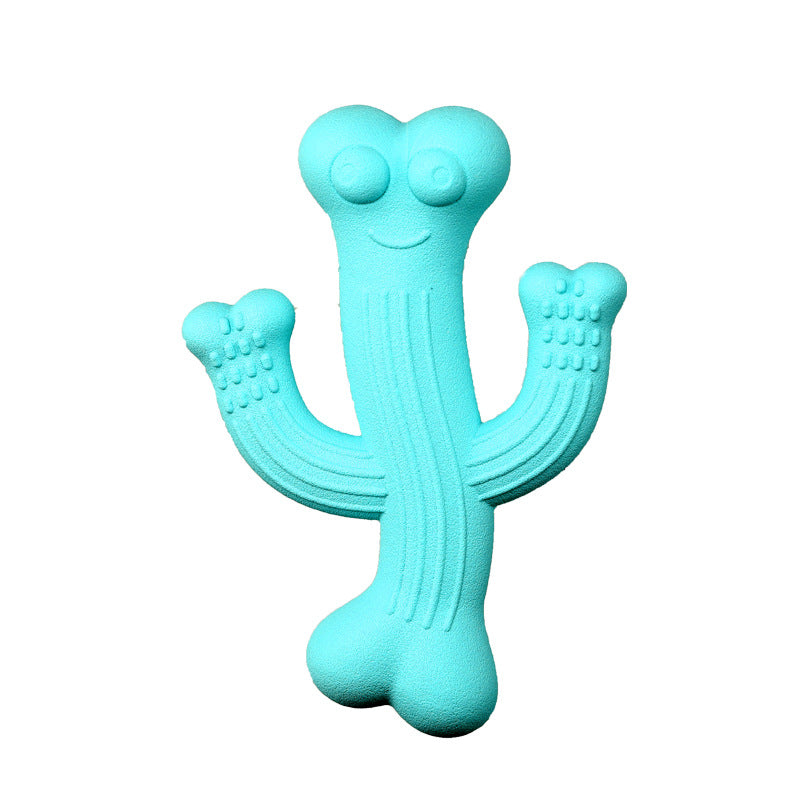Cactus-Shaped Ultra Durable Interactive Dog Chew Toy