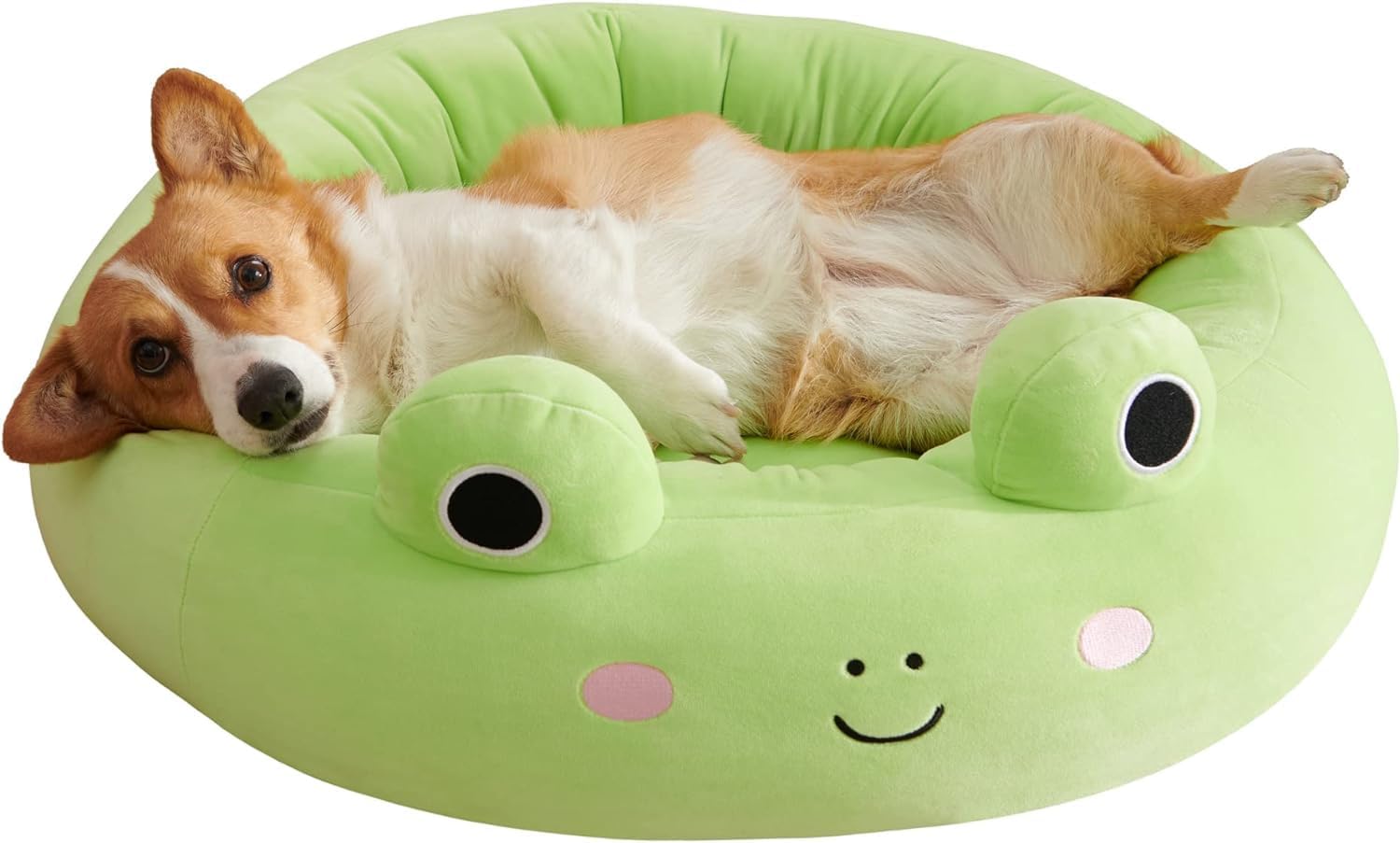 Shark Plush Pet Bed Large Ultrasoft for Dogs and Cats