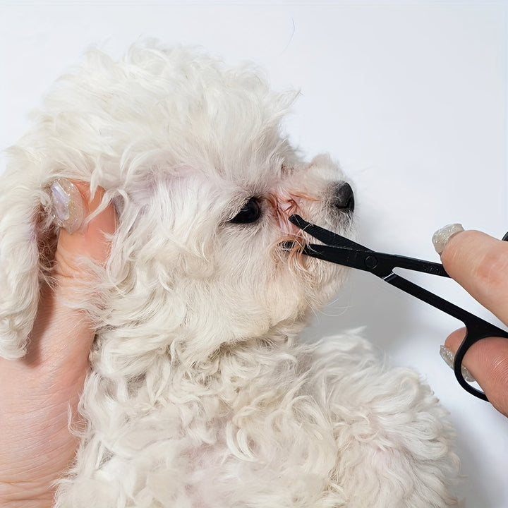 Soft Tear Stain and Eye Grooming Brush for Pets