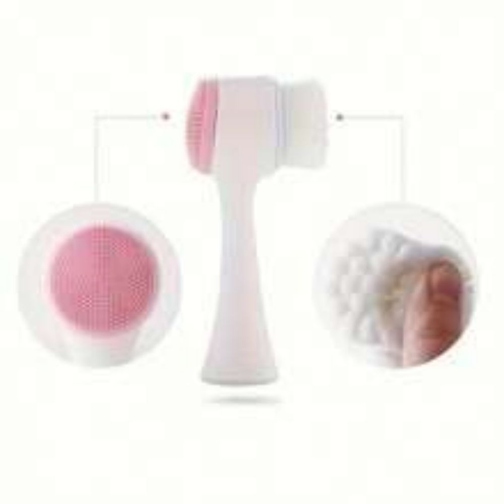 Easy Clean Nylon Pet Paw Grooming and Massage Brush