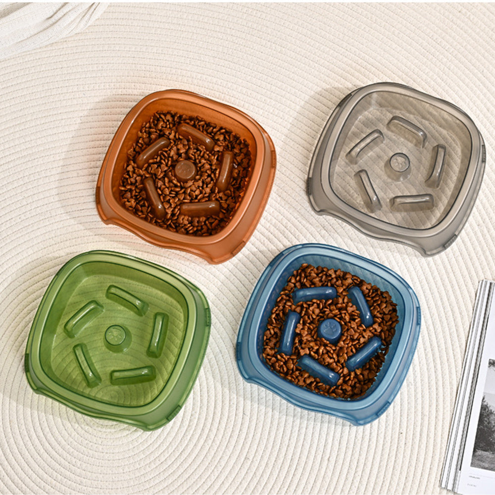 Slow Feed Anti-Choking Water and Food Bowl for Dogs