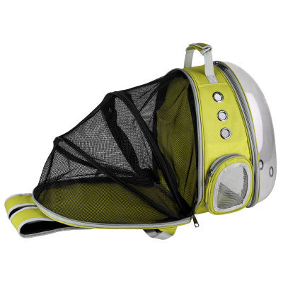 Portable Bubble Pet Backpack Carrier with 360 Degree View