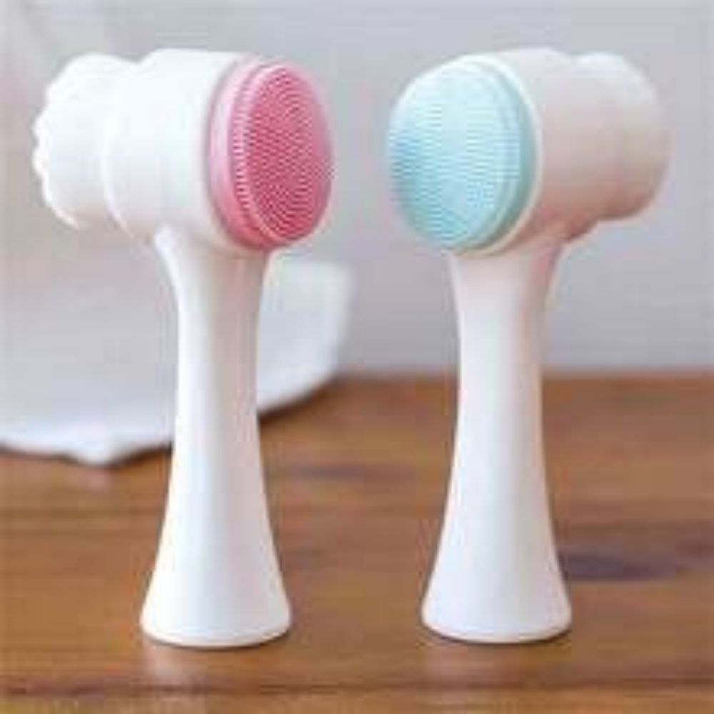 Easy Clean Nylon Pet Paw Grooming and Massage Brush