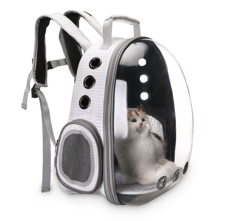 Portable Bubble Pet Backpack Carrier with 360 Degree View