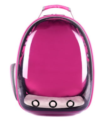 Portable Bubble Pet Backpack Carrier with 360 Degree View
