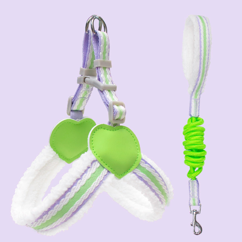 Breathable Summer Dog Vest Leash for Small & Medium Dogs