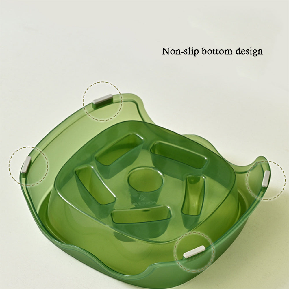 Slow Feed Anti-Choking Water and Food Bowl for Dogs