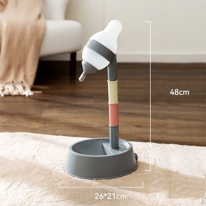 Height Adjustable Standing Water Dispenser for Cats and Dogs