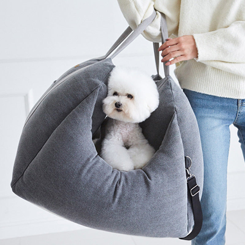 Waterproof Portable Pet Car Seat Carrier for Dogs