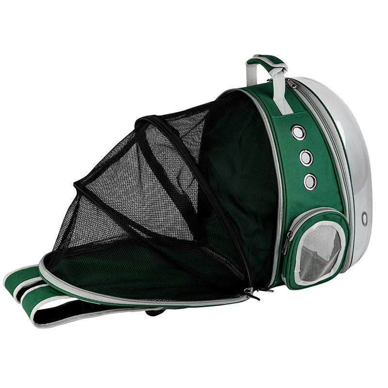 Portable Bubble Pet Backpack Carrier with 360 Degree View