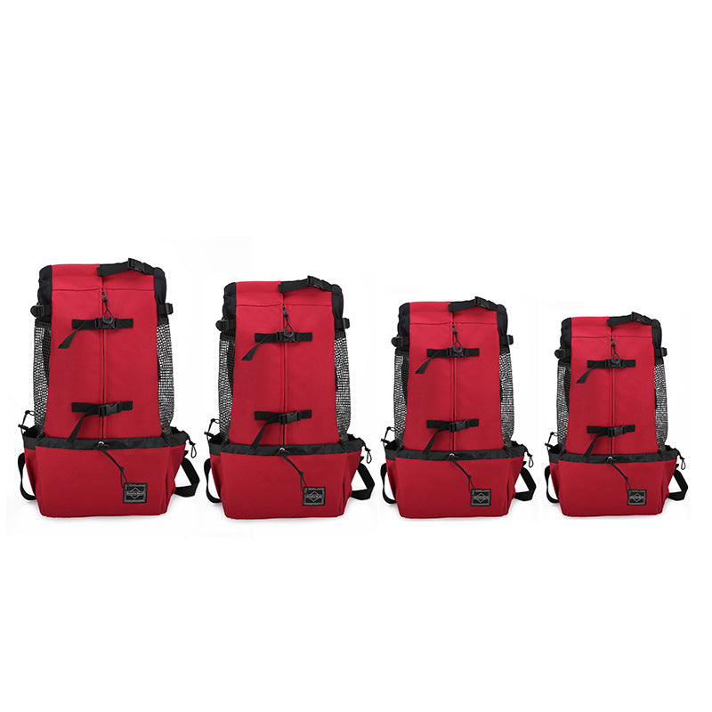 Portable Double Shoulder Dog Carrier Backpack for Travel