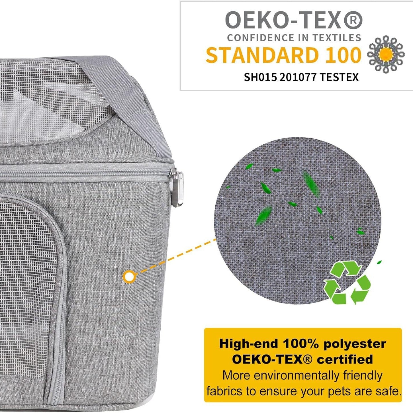Breathable Portable Dog and Cat Backpack Carrier for Travel