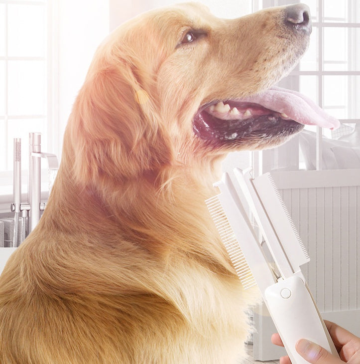 Pet Hair Removal and Grooming Brush for Cats and Dogs