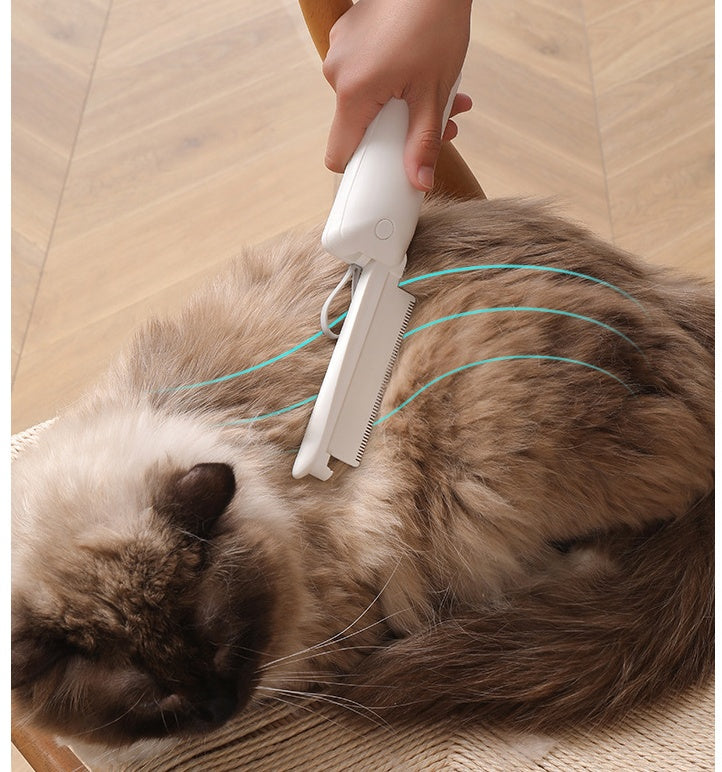Pet Hair Removal and Grooming Brush for Cats and Dogs