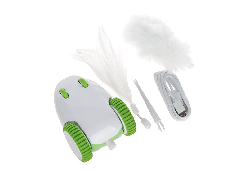 Interactive Automatic Feather Stick Toy Anti-Boredom Replacement Head