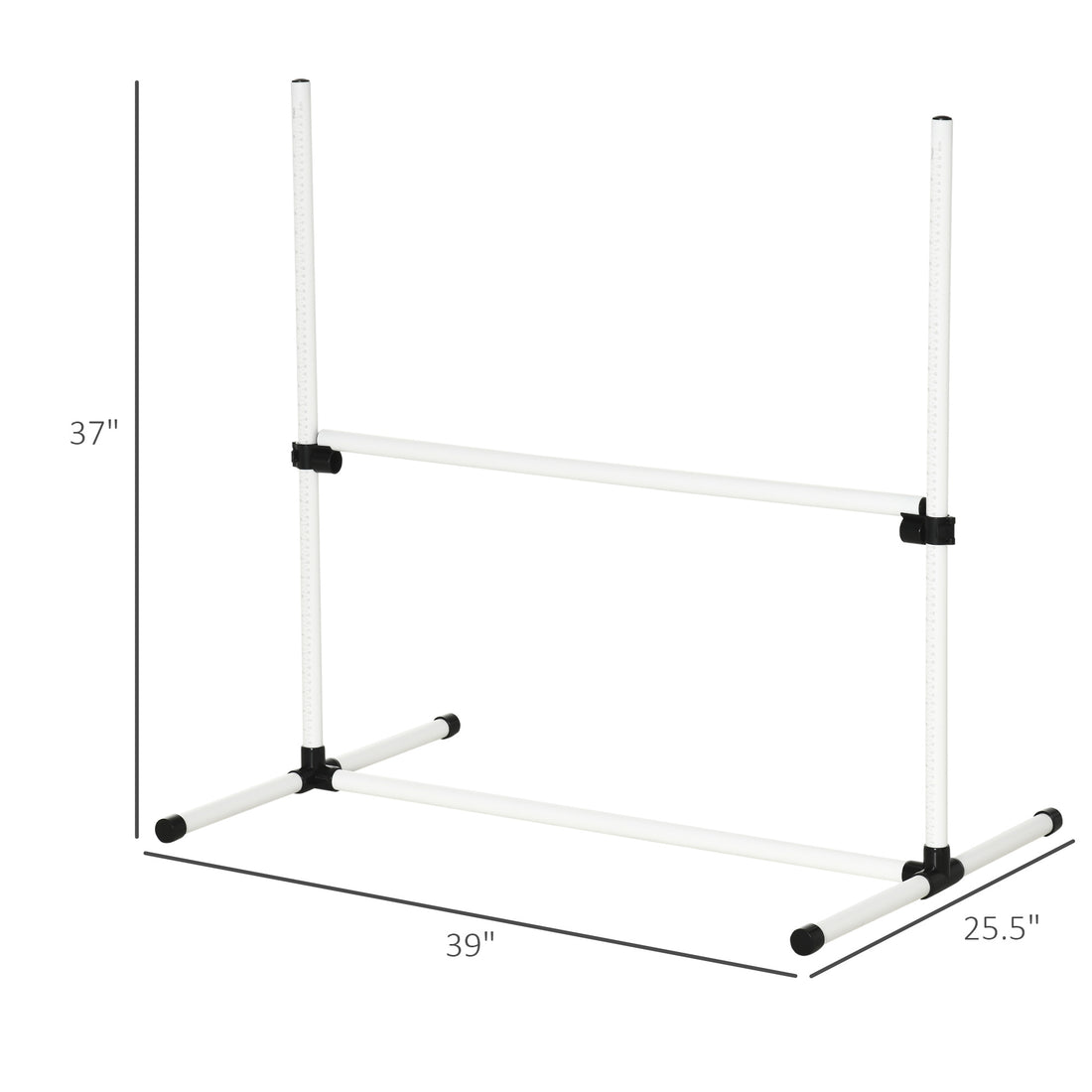 Agility Training Equipment 4 Piece Adjustable Jumping Poles