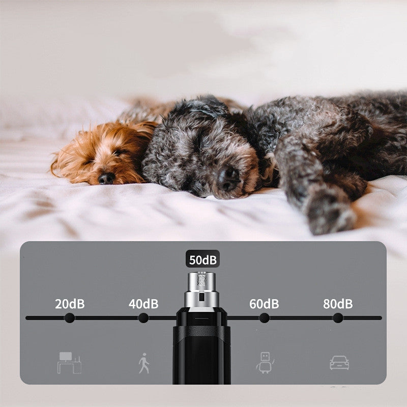 High-Power Electric Pet Nail Trimmer for Dogs and Cats