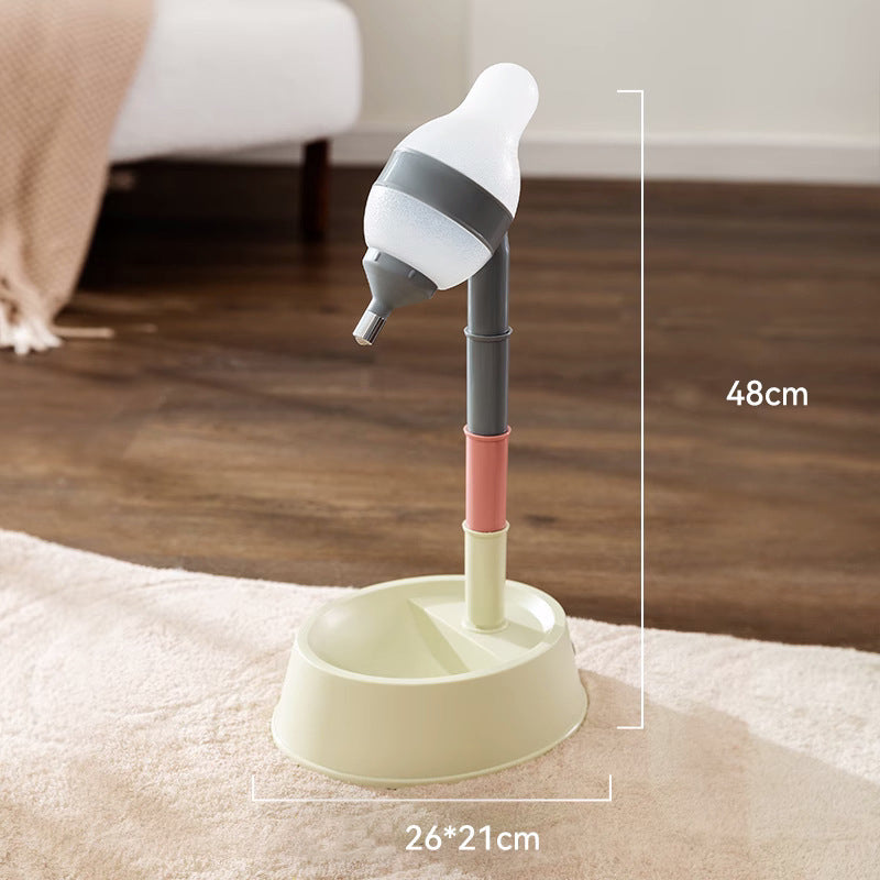 Height Adjustable Standing Water Dispenser for Cats and Dogs