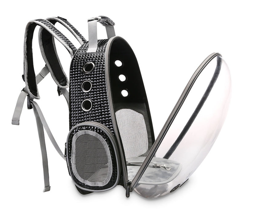 Portable Bubble Pet Backpack Carrier with 360 Degree View