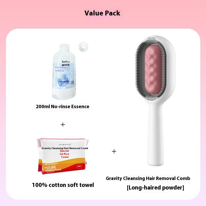 Dematting Pet Grooming Brush for Dogs and Cats
