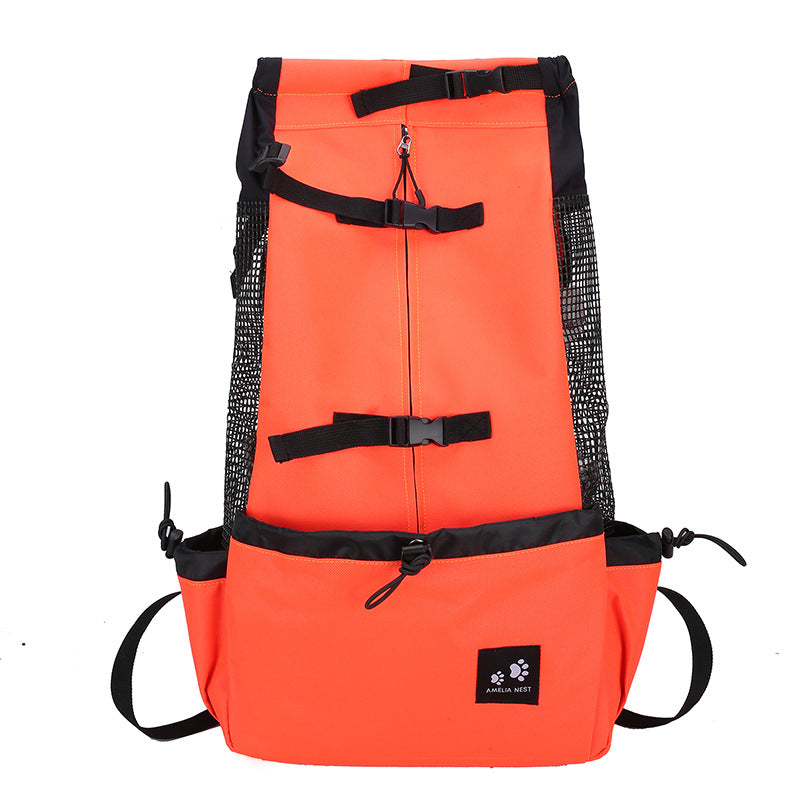 Portable Double Shoulder Dog Carrier Backpack for Travel
