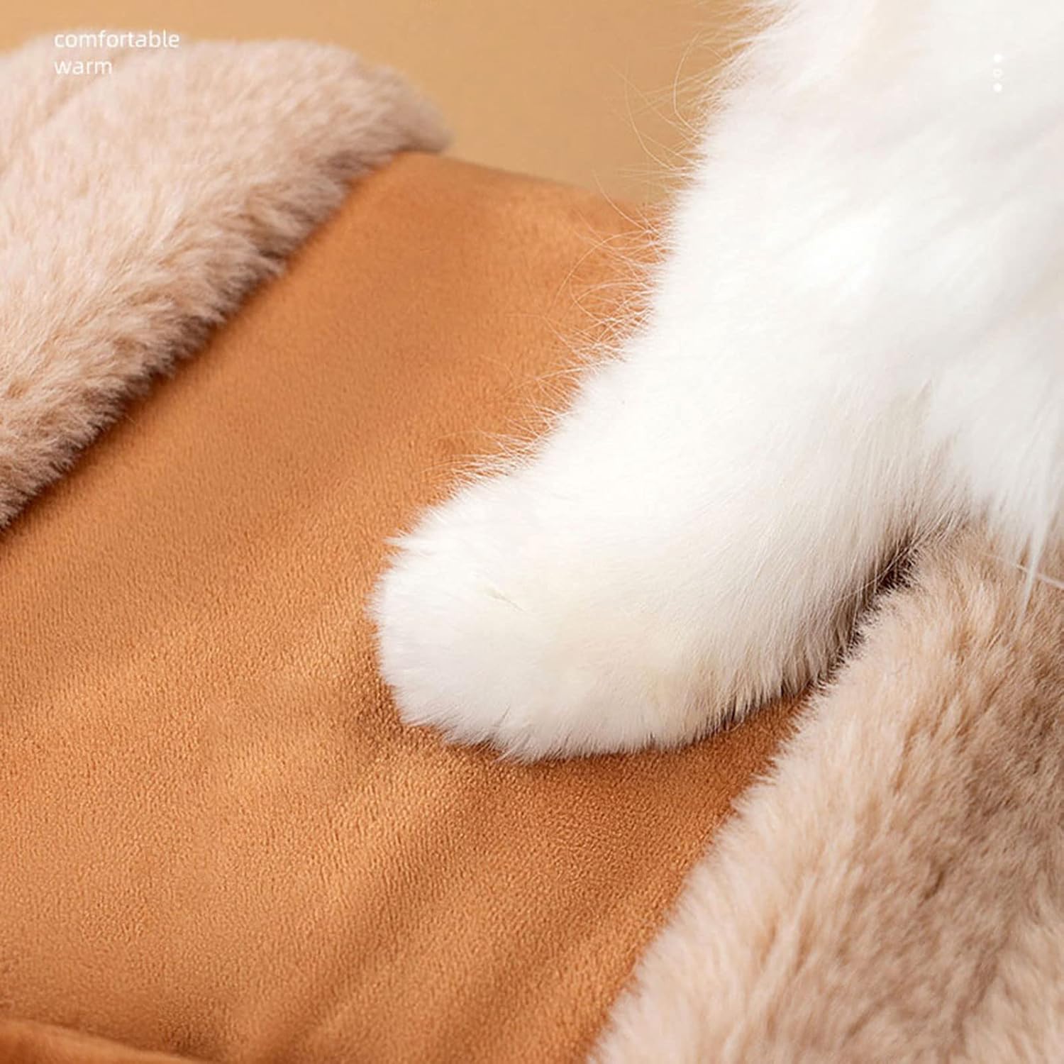 Plush Dog Carrier Backpack with Hand Warmers for Travel