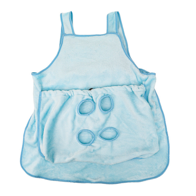 Plush Hanging Pet Carrier Pouch for Cats and Small Dogs