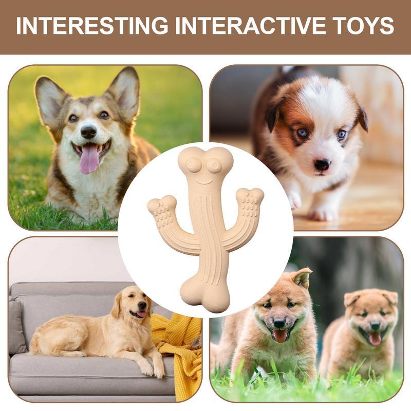 Cactus-Shaped Ultra Durable Interactive Dog Chew Toy
