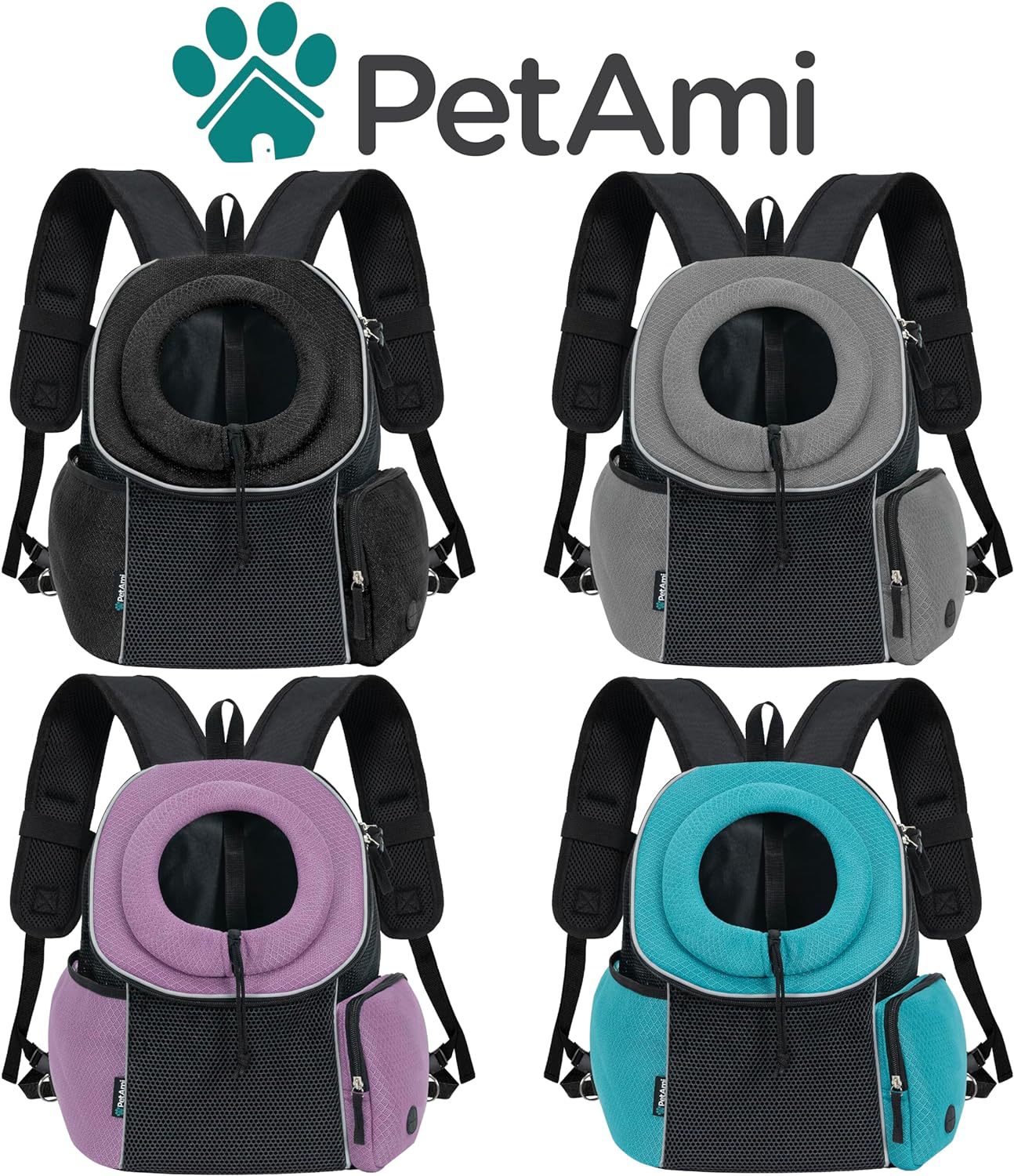 Portable Breathable Dog Carrier Backpack for Travel