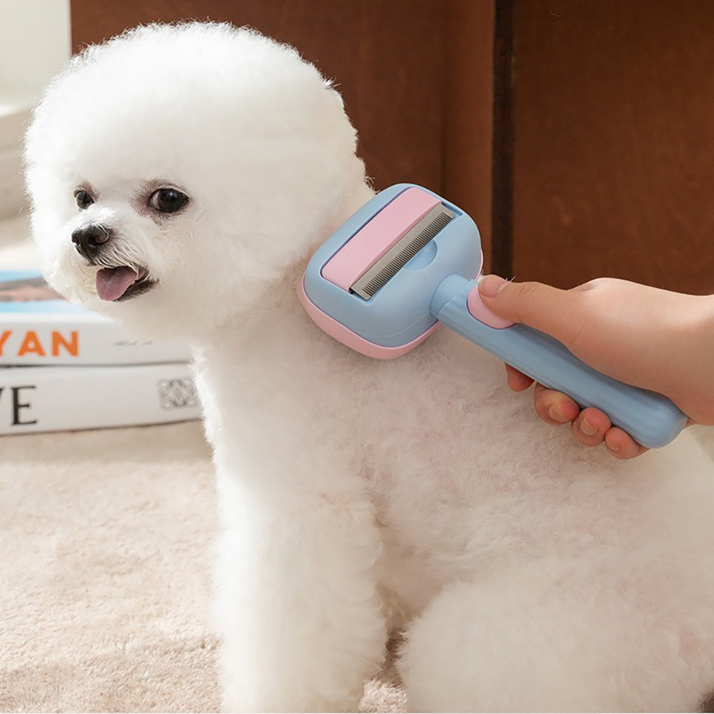 Deshedding Pet Grooming Brush for Dogs and Cats