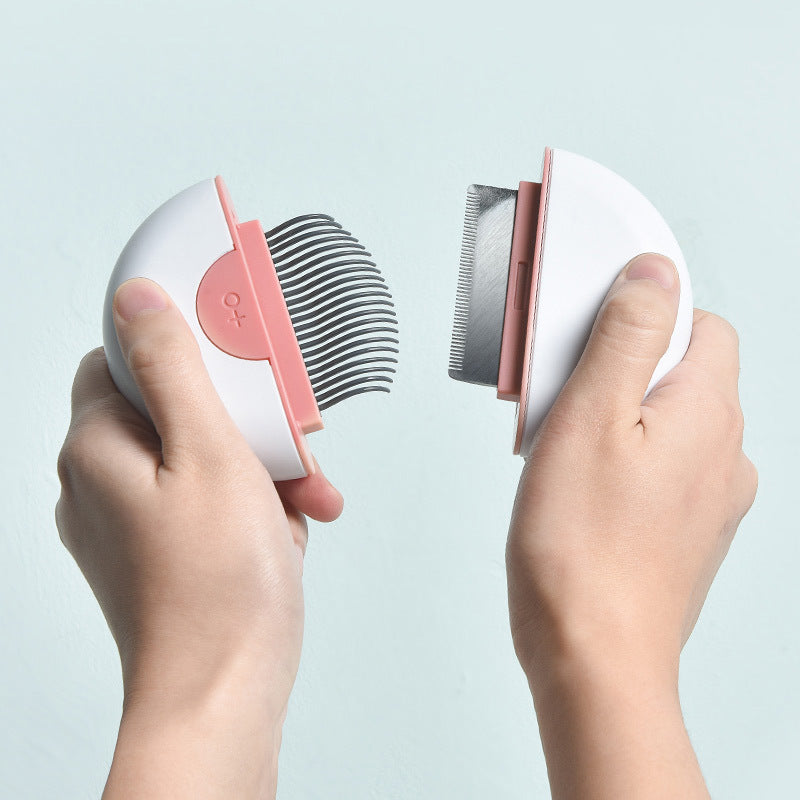 Steel Pet Grooming Comb for Cats and Dogs