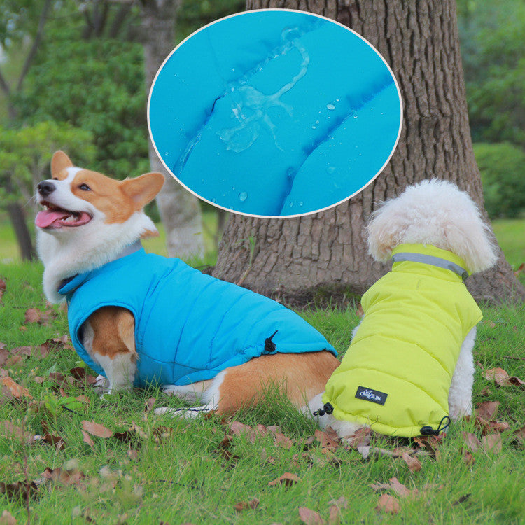 Thick Waterproof Reflective Pet Jacket