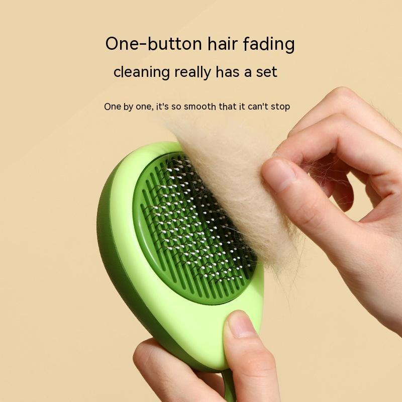 Avocado Shaped Cat and Dog Hair Removal Brush