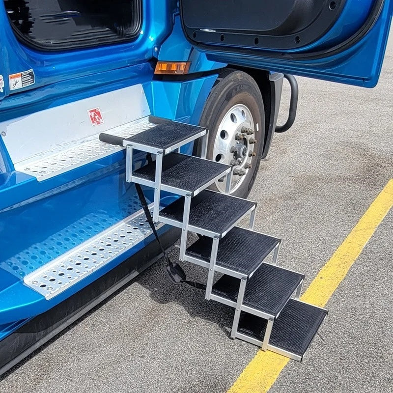Portable Foldable Aluminum 6-Step Pet Ladder